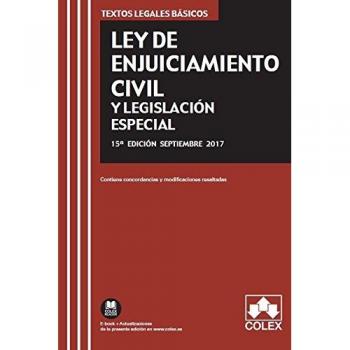 LEY DE ENJUICIAMIENTO CIVIL Y LEGISLACIÓN ESPECIAL