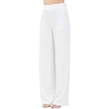 Pantalone Elegante Bianco in Crêpe Patrizia Pepe