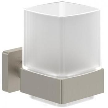 Villeroy & Boch Elements Striking Tumbler and Holder Set – Grey Frosted Glass