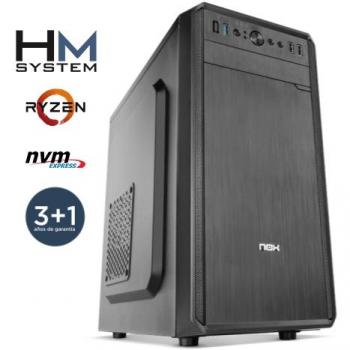 Mini Tower HM Ryzen Force 5 5600G con Grabadora
