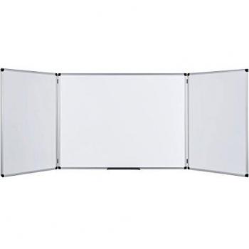 Pizarra blanca lacada magnética Bi-Office 2400 x 900 mm