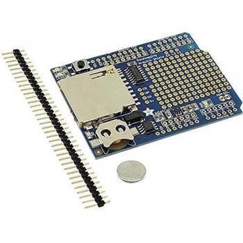 Adafruit Data Logging Shield (zusammengebaut)