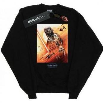 Rise of Skywalker Girl’s First Order Sweatshirt – Black, 12-13