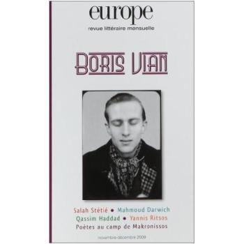 Europe, N° 967-968 : Boris Vian