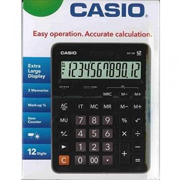 Calcolatrice Casio GX-12B, trasparente