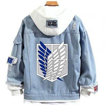 Abrigo de Mujer Attack on Titan Sudadera con Capucha