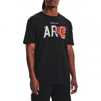 Under Armour UA Curry Sportshirt Schwarz