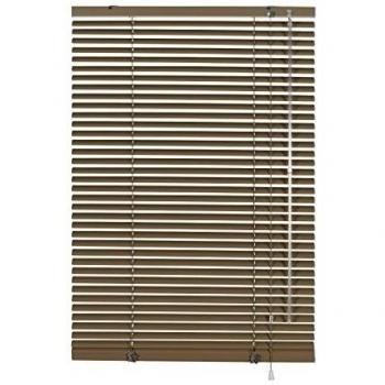 GARDINIA Jalousie Aluminium-Jalousie 25 mm, mit Bohren, freihängend, Jalousiebänder farblich passend