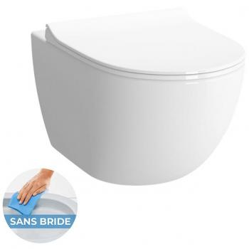 Cuvette WC SENTO 49,5cm Blanc