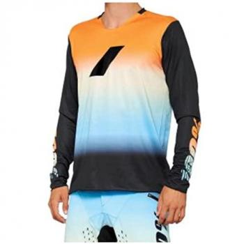 100% R-Core X Maglia da bicicletta a maniche lunghe Multicolore S