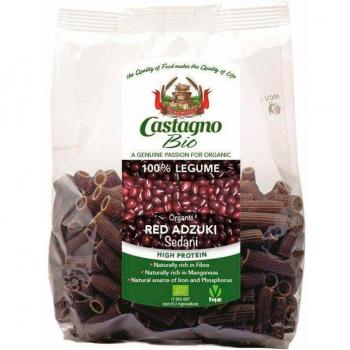 Sedani de Pasta Azukis Rojas Bio Vegan 250g Castagno