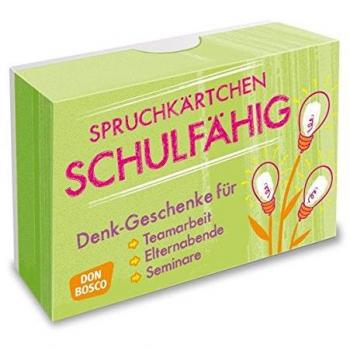 Spruchkärtchen Schulfähigkeit