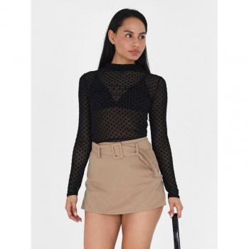 Brave Soul Bluse LLT-225MINNIE Schwarz für Damen