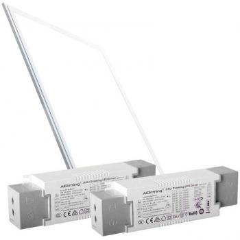 UltraBright LED-Einbaupanel 120x60 cm