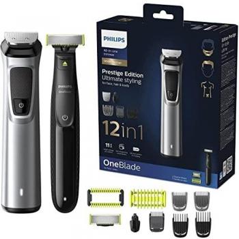 Philips Multigroom Series 9000, 12-in-1 Face, Hair and Body Groomer