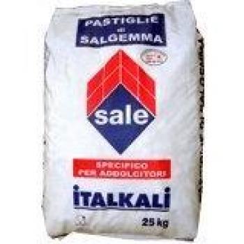 0 sacchi di pastiglie di salgemma per addolcitori acqua sacchi da 25 kg 546E