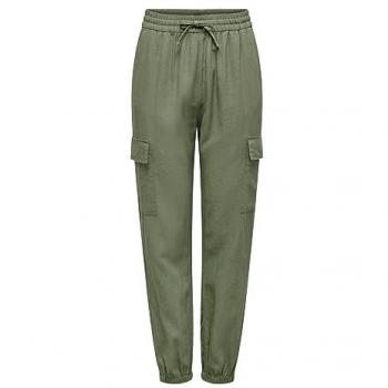 Pantalones Caro Pull-up Verde Mujer