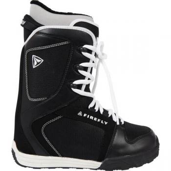 FIREFLY Kindersnowboot 25 C30 – Schwarz/Weiß, unisex