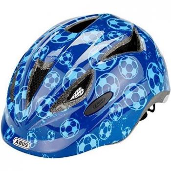 Abus Anuky Kinderfietshelm Blauw Voetbal M (52-57)