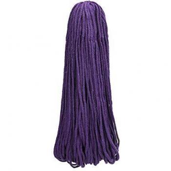 Baumwollfaden GEMITTO 5 mm × 90 m – lila Schnur für Kunst & Handwerk