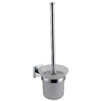 Porte-brosse Mural en Chrome