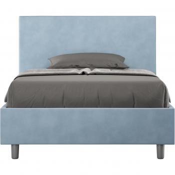 Letto singolo Adele 100x210 azzurro senza rete