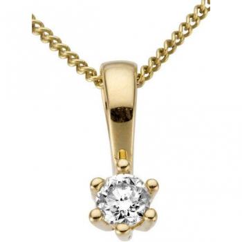 FIRETTI Halsschmuck Gold 750 mit Brillant