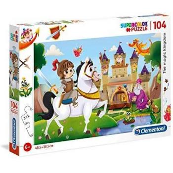 Chevaliers & Dragons – 104 pièces (Clementoni)
