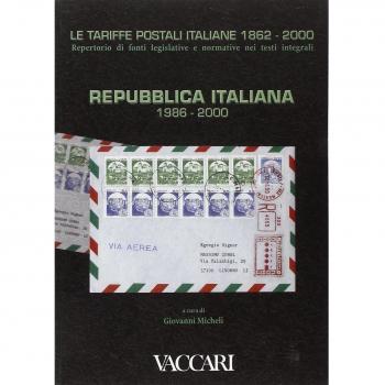 Le tariffe postali italiane 1862-2000. Vol. 43: Repubblica Italiana 1986-2000.