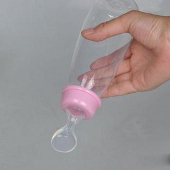 Baby-Ernährungsflasche 240 ml – Reis‑ und Lebensmittel‑Insertion, vielseitige Farben