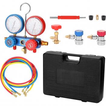 Manifold Gauge Set with 3 Hoses