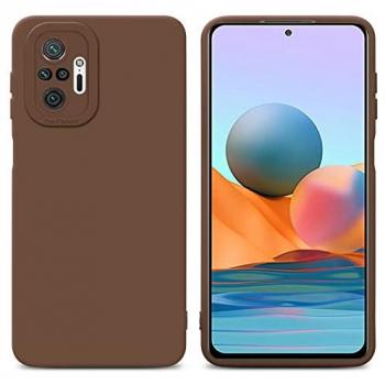 Étui Coque FLUID MARRON pour Xiaomi RedMi NOTE 10 PRO