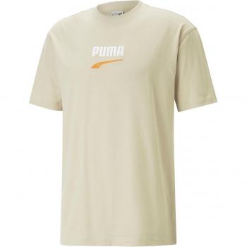Puma Downtown Logo T-Shirt Braun F88 L