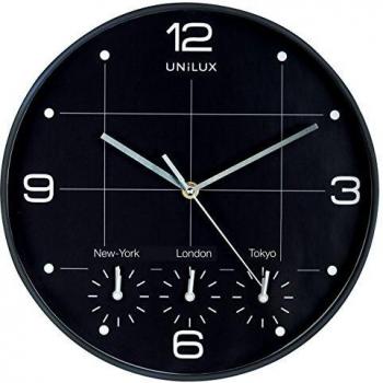 UNiLUX Wanduhr/Quarzuhr ON TIME