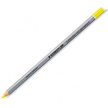 Staedtler 108-1 Stylo chromé Lumocolor Jaune
