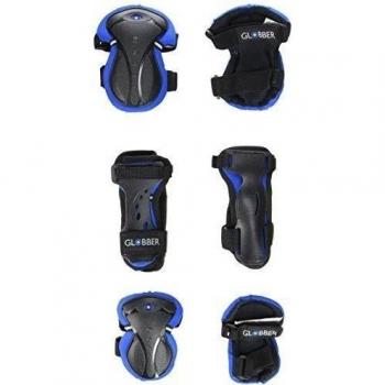 Blue and Black Protective Grips for Globber Scooters