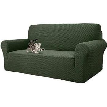 MAXIJIN 1-Piece Elastic Furniture Protector Sofa Slipcover