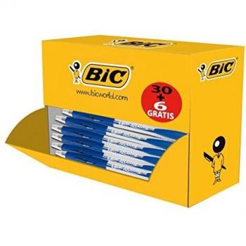 BIC Atlantis Classic Stylos-Bille Rétractables Pointe Moyenne (1,0 mm)