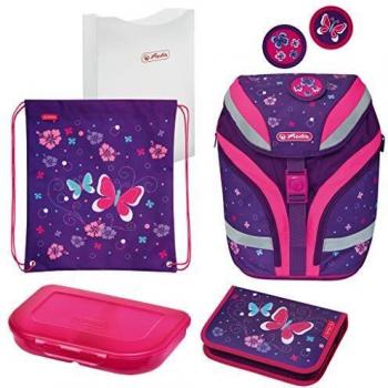 Herlitz SoftFlex Plus Grundschulrucksack Butterfly