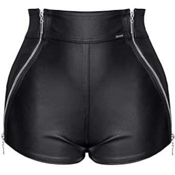 Stilvolle Kunstleder-Shorts für Frauen