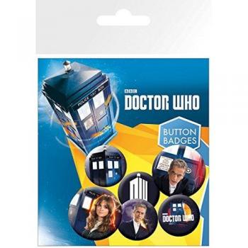 GB Eye Doctor Who Poster Set – Pack de Chapas