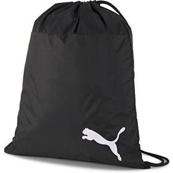 Puma Black teamGOAL Drawstring Bag