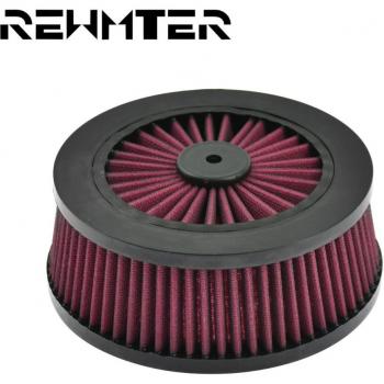 Red Replacement Air Cleaner Filter for Harley Sportster XL, Dyna, Softail, Touring, Road Street Glide 2008-2018