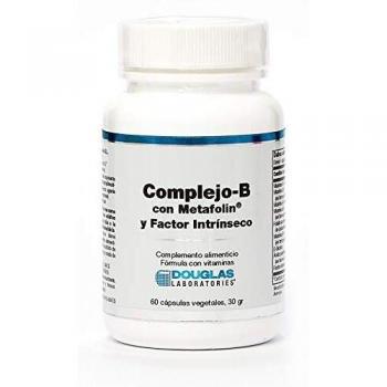 Laboratorios Douglas Complejo B con Metafolin y Factor Intrínseco 60 Cápsulas