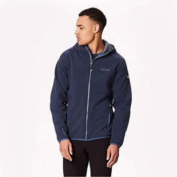 Regatta Arec II Softshell con Capucha y Resistencia al Agua, Hombre