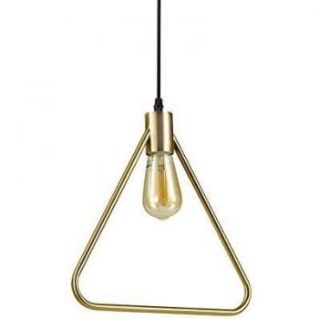 Netlighting Abc 1 Light Ceiling Pendant Antique Brass E27