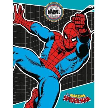 Impresión al lienzo del Hombre Araña Luminiscente 40 x 25 cm, rojo/azul