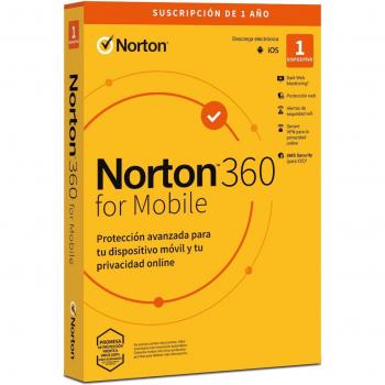 Norton 360 Protección Móvil – 1 Dispositivo, 1 Año