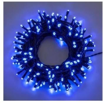 Filo Luci Natale 80 LED 6+4 mt 8 Giochi di Luce Christmas IP44 Verde 31838