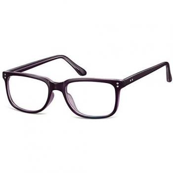 SmartBuy Collection Burgundy Square Glasses Size 53